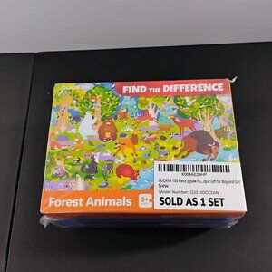 🧩 Quokka 100-Piece Floor Puzzles for Kids – Ocean, Insects & Forest Animals (Se